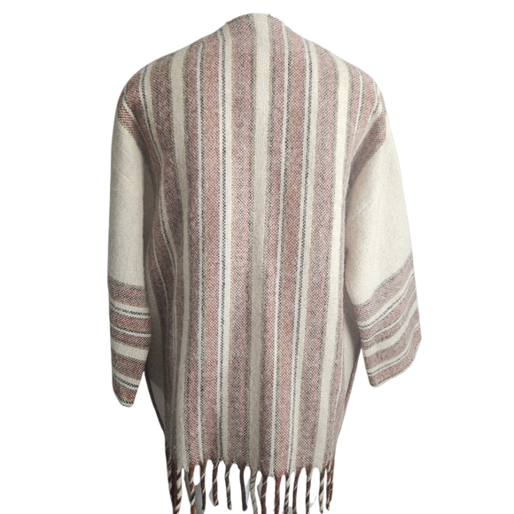 Rynning & Ihlen Handwoven In Norway Wool Shrug Cardigan Size M/L Lagenlook Boho - Picture 3 of 11
